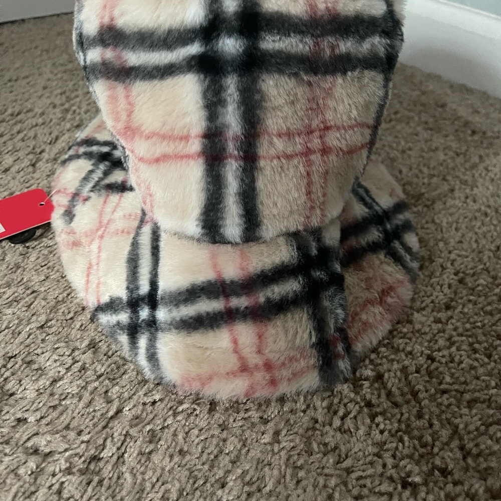 Women's Soft Faux Fur Bucket Hat Fluffy Winter Warmer
